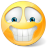 Emote nyengir